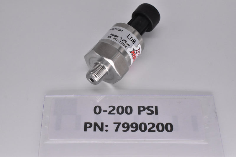 200 PSI Pressure Sensor PN: 7990200