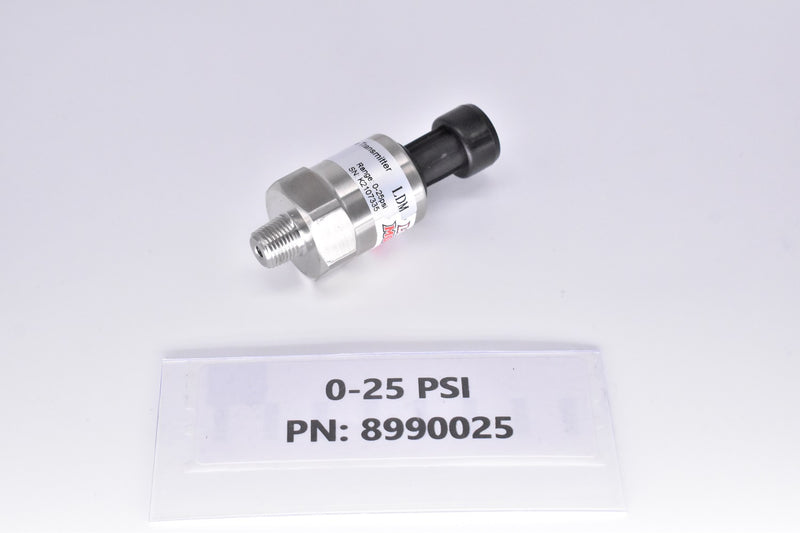 0-25 PSI Pressure Sensor PN: 8990025