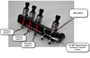 Right Handed 5 Port Remote Sensor Mount w/ Vacuum Manifold PN: 50001