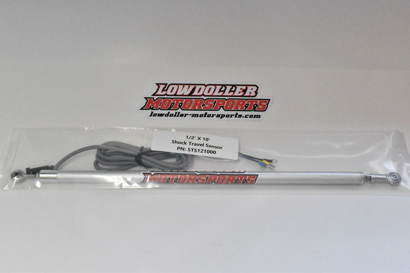 Lowdoller Motorsports 1/2" X 10” Front Shock Travel Sensor PN: STS121000