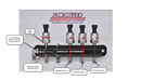Left Handed 5 Port Remote Sensor Mount w/ Vacuum Manifold PN: 50003