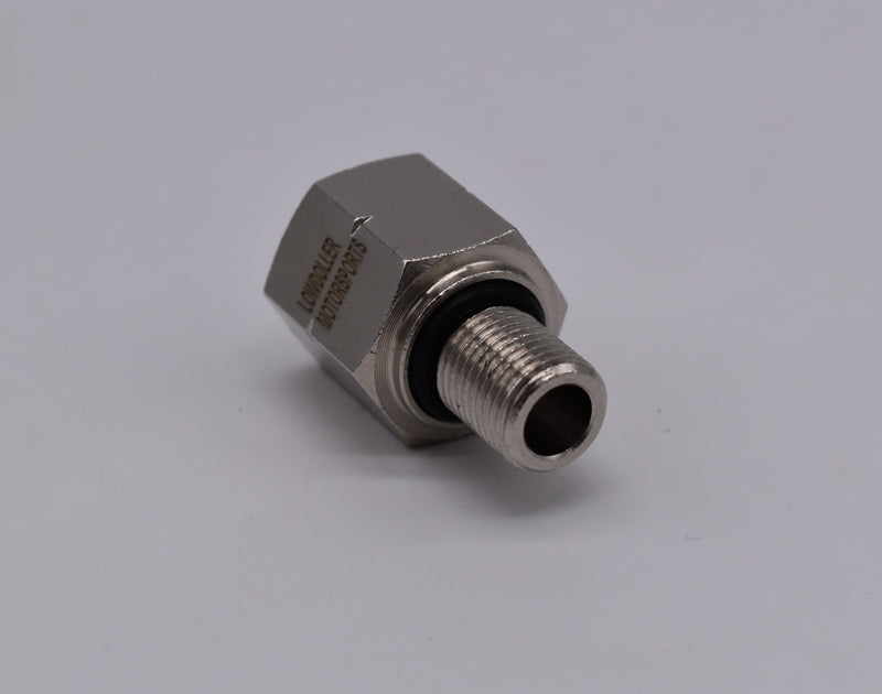 M10x1.0 Male to 1/8" NPT Female Adapter PN: 251036