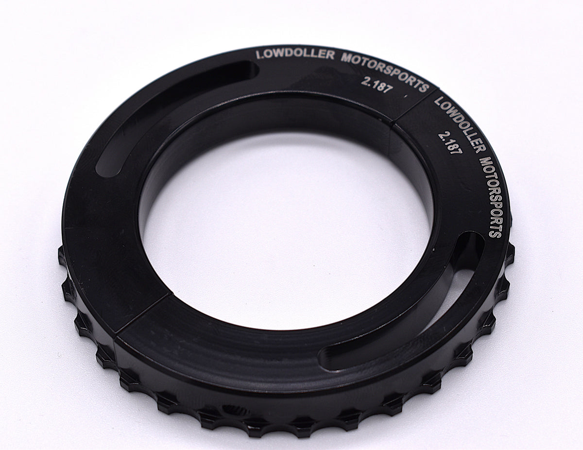 NEW REDESIGNED 32 Tooth Driveshaft Reluctor Ring RPM Collars