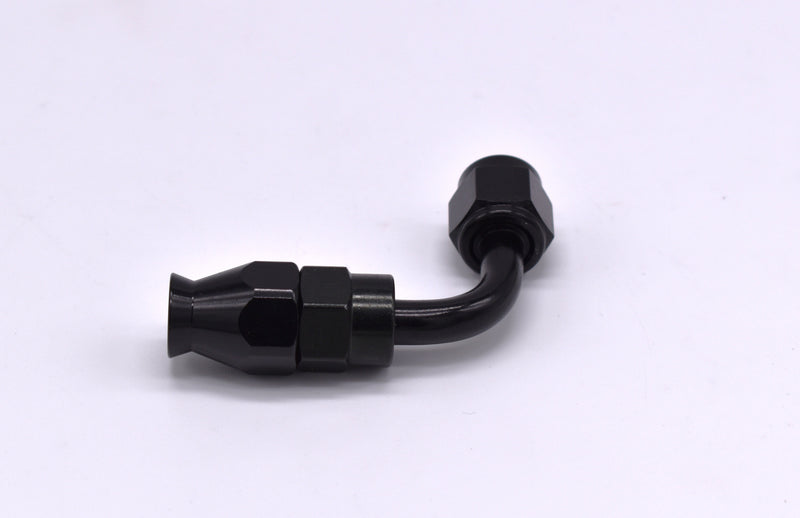 -4AN PTFE 90 Degree Hose End Fitting PN: 4561590