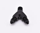 1/8" NPT Male to -3AN Male Y Adapter PN: 456175