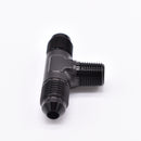 -4AN TEE to 1/8" NPT Male on Side PN: 456194