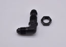 -4AN 90 Degree Bulkhead with Securing Nut PN: 456204