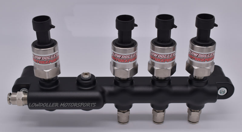 PN: 50007 LIGHTWEIGHT **Left Handed** 5 Port Remote Sensor Mount