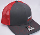 Charcoal / Red Lowdoller Motorsports Snapback Hat