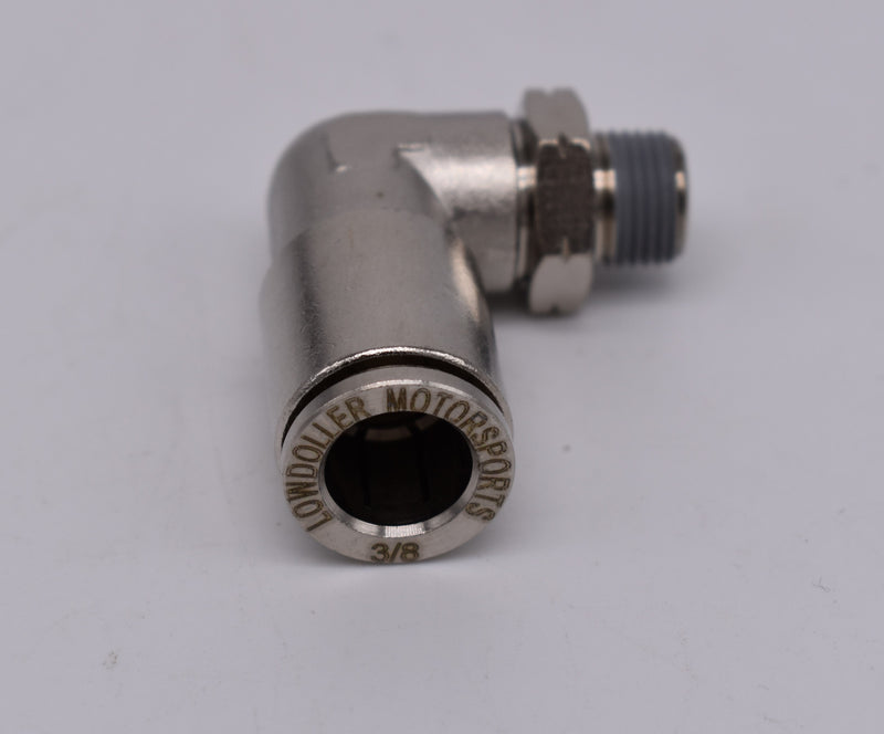 PCL-1/8"-3/8" 90° Elbow Push Lock Fittings PN: 251030