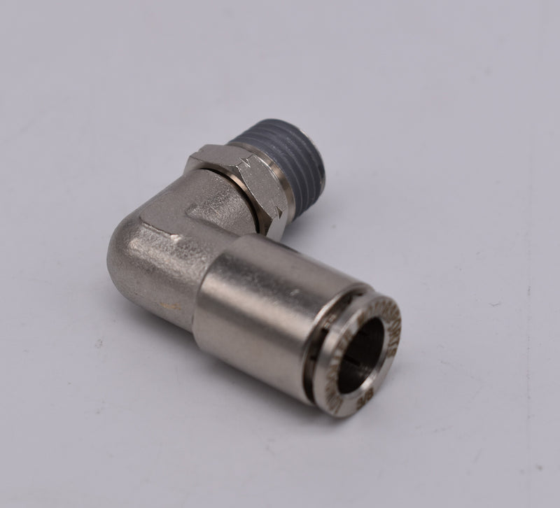 PCL-1/4"-3/8" 90° Elbow Push Lock Fittings PN: 251031