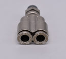 PCYM 1/8" NPT - 1/4" Y Push Lock Union PN: 251032