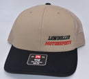 Khaki / Black Lowdoller Motorsports Snapback Hat