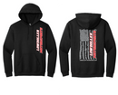Lowdoller Motorsports Flag Hoodie - Black