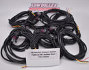 (10 pack) 6' Pre-Wired Cables with 90* Rubber Boot PN: 356609