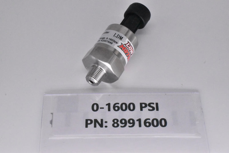 0-1600 PSI Nitrous Bottle Pressure Sensor PN: 8991600