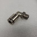 PCL-1/8"-1/4" 90° Elbow Push Lock Fittings PN: 251002