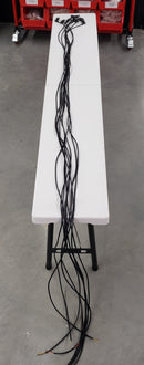 SALE! (10 pack) 15ft Pre-Wired Cables with 90* Rubber Boot PN: 356604