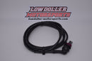6 Ft Pressure Sensor Cable with 90* Rubber Boot PN: 356602