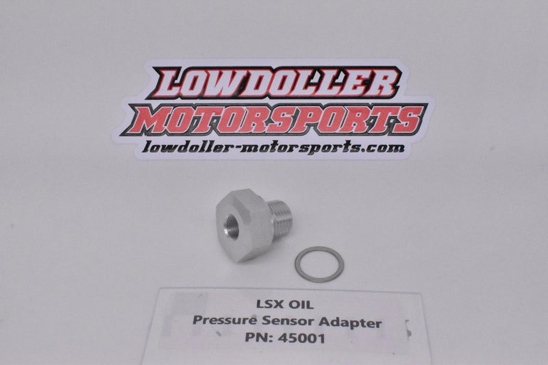 LSX Oil Pressure Sensor Adapter PN: 45001