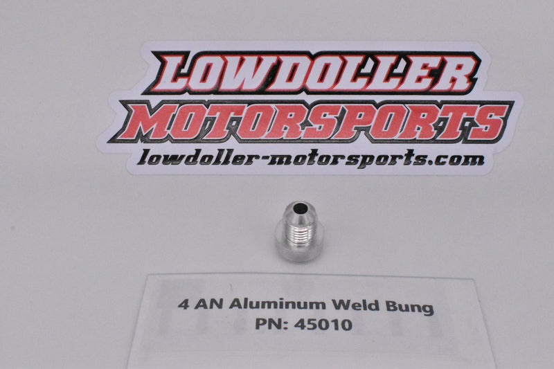 4AN Aluminum Weld Bung PN: 45010
