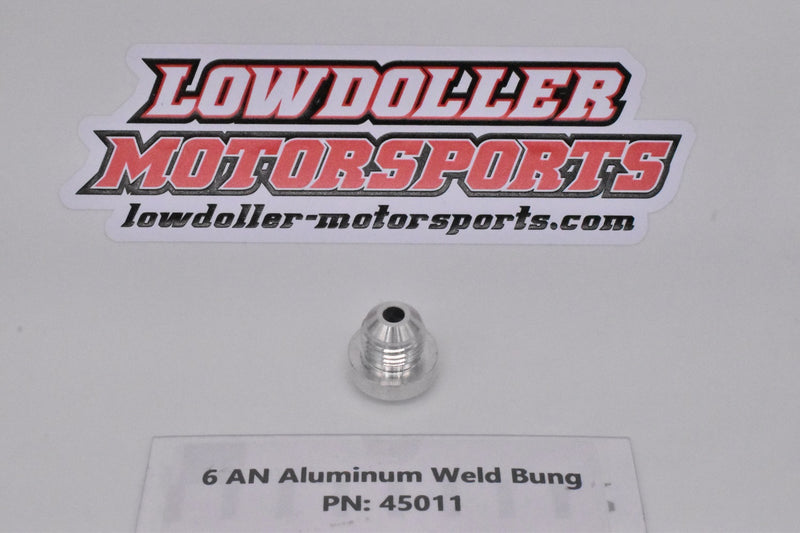 6AN Aluminum Weld Bung PN: 45011