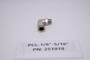 PCL-1/8"-5/16"  Elbow Push Lock Fitting PN: 251018