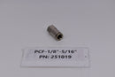 PCF-1/8"-5/16"  Female 1/8" NPT to 5/16" Tubing PN: 251019