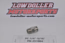 PC-1/4"-5/16"  Straight Push Lock Fitting PN: 251004