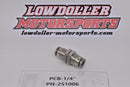 PCB-1/4" Bulkhead Push Lock Fitting PN: 251006