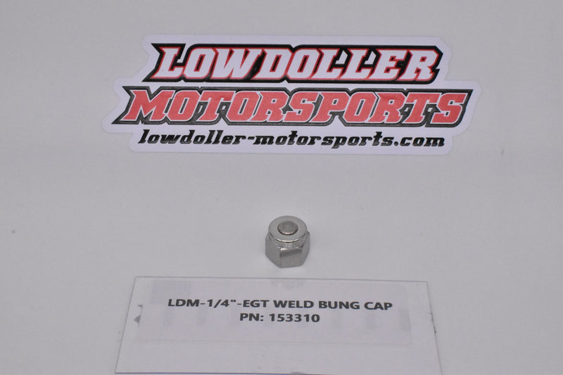 LDM-1/4"-EGT WELD BUNG CAP PN: 153310