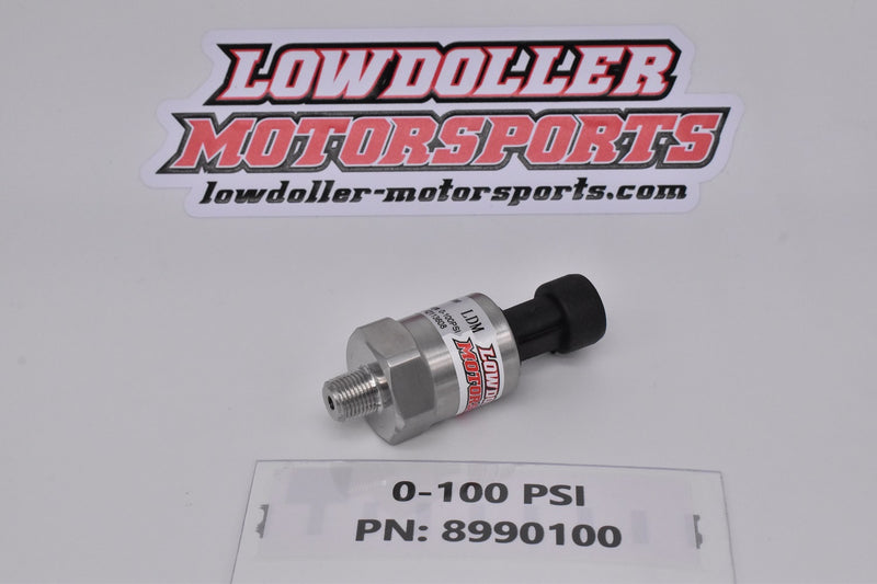 CWB00100 Liquid Filled Fuel Pressure Gauge 0-100 PSI, 1.5 Inch, 1/8" NPT Back Connection