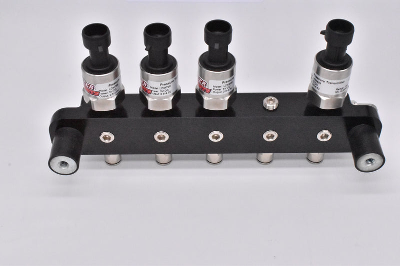 Left Handed 5 Port Remote Sensor Mount w/ Vacuum Manifold PN: 50003