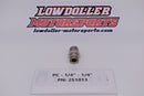 PC 1/4" - 1/4" Straight Push Lock Fitting PN: 251013