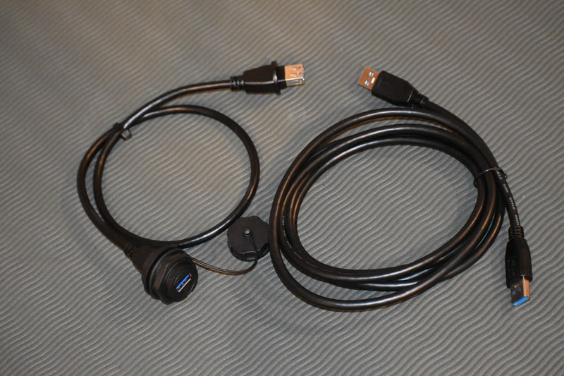 USB Bulkhead Connector and Cable for ECU PN: 356606