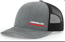 Heather Grey/ Black Lowdoller Motorsports Snapback Hat