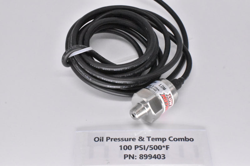 Oil Pressure & Temperature Combo 100 PSI / 500*F PN: 899403