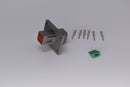Deutsch DT 6 Pin Flanged Receptacle DT04-6P-L012    PN: 35567
